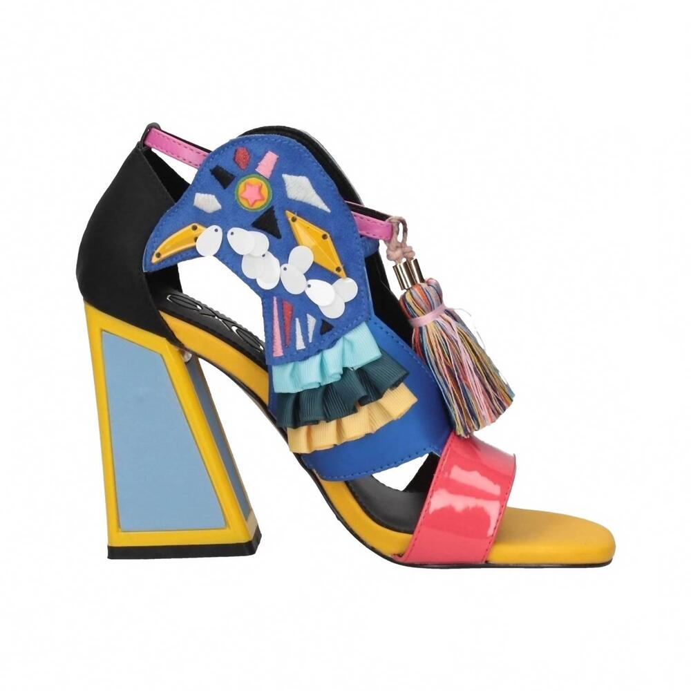 NEW EXE women's dominic high heel sandal in coral